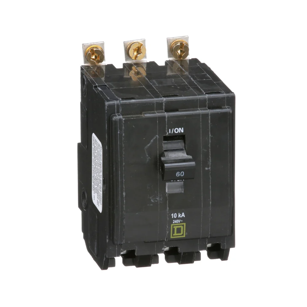 BREAKER QOB 60A 3P 10KA@240V 8-2AWG QOB360