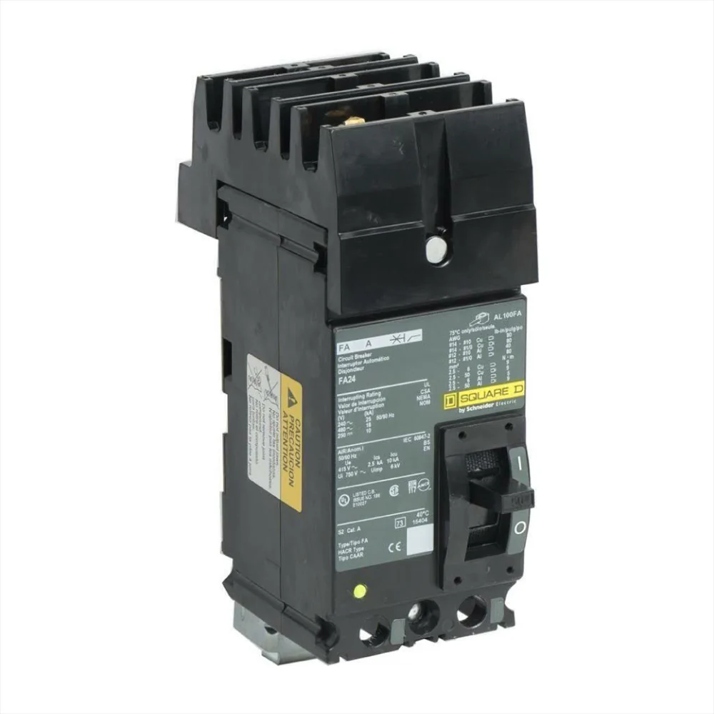 BKR IL FA 80A 2P BC 18KA@480V 25KA@240V 3" 14–1/0AWG Cu / 12–1/0AWG Al FA24080BC