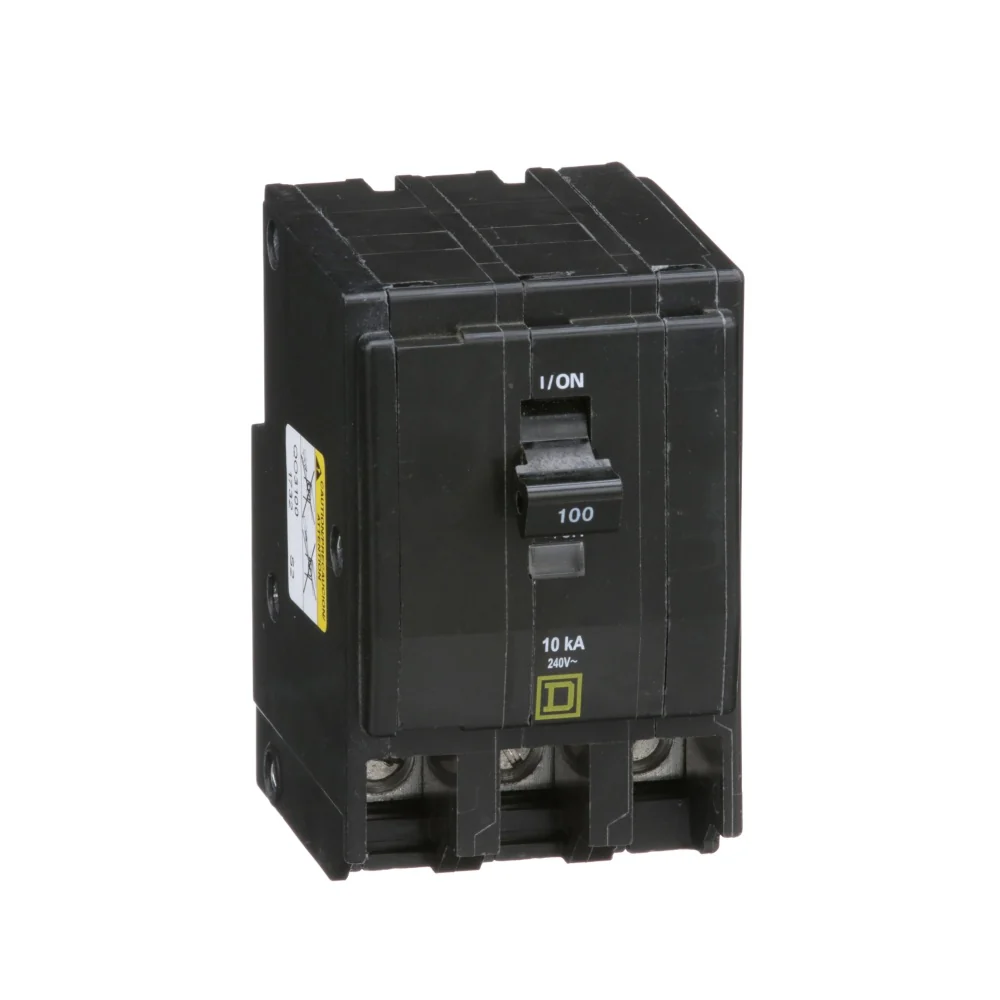BREAKER QO 100A 3P 10KA@240V 4-2/0AWG QO3100