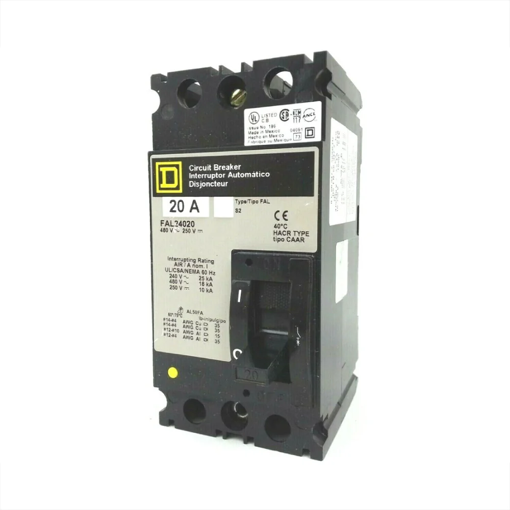 BREAKER 20/2 18KA 480/277V FAL24020