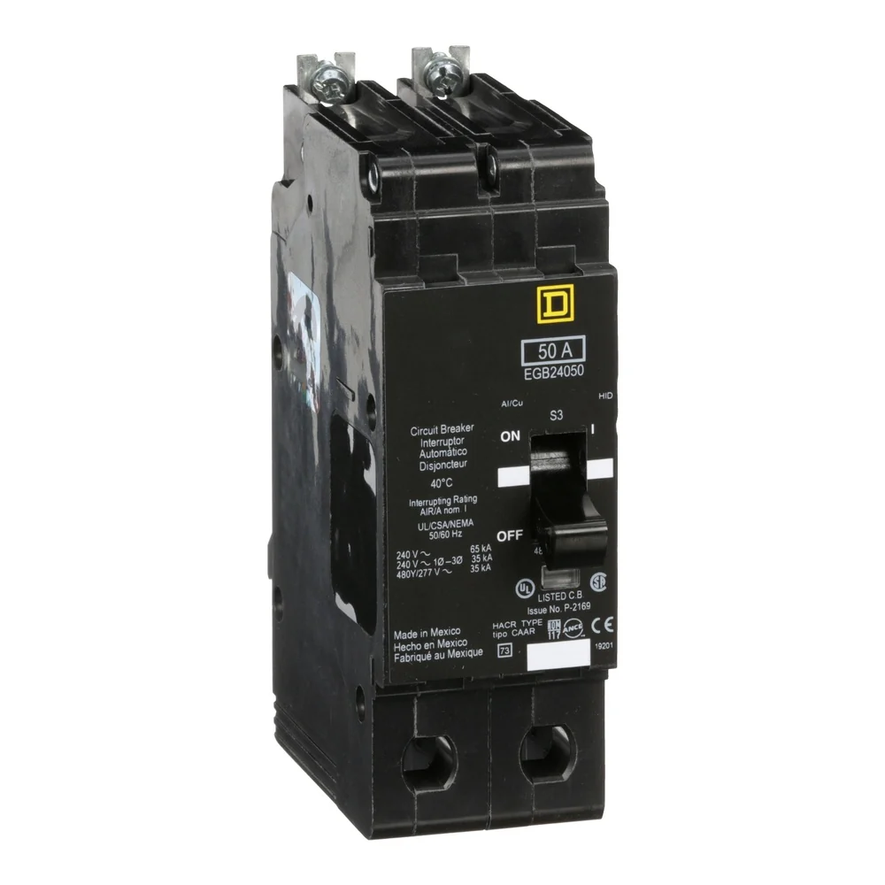 BREAKER EGB 50A 2P 35KA@480V 65KA@240V 14-2/0AWG EGB24050