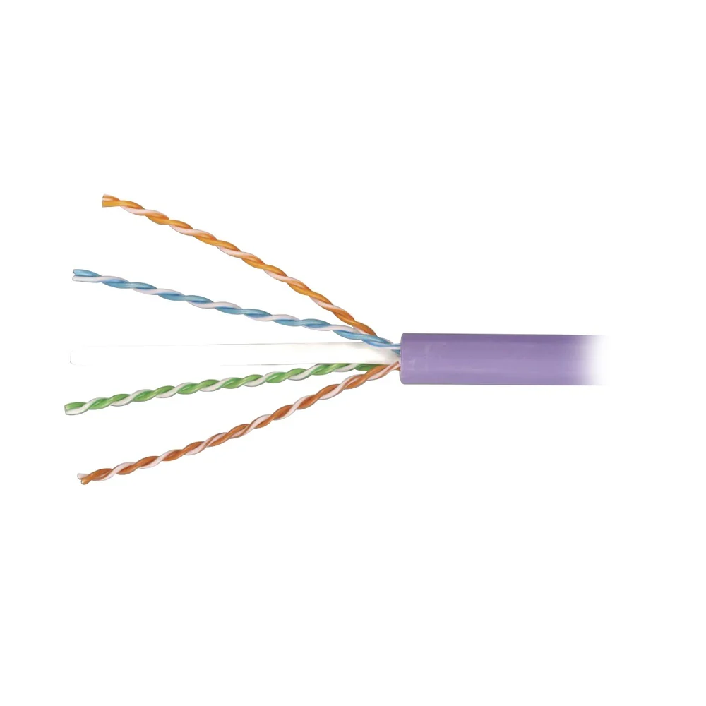 ROLLO DE CABLE COBRE F/UTP LS0H CAT6A VIOLETA 9A6L4-A5