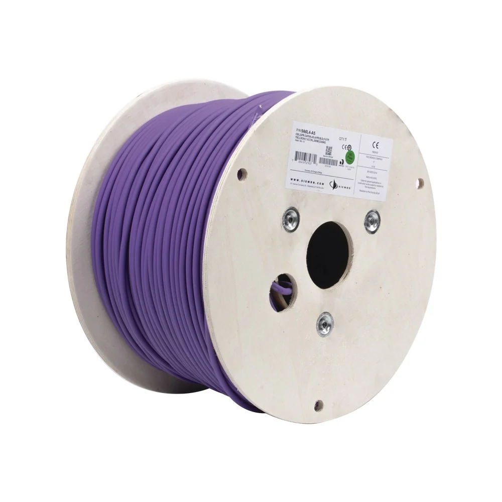 ROLLO DE CABLE COBRE F/UTP LS0H CAT6A VIOLETA 9A6L4-A5 - Image 2