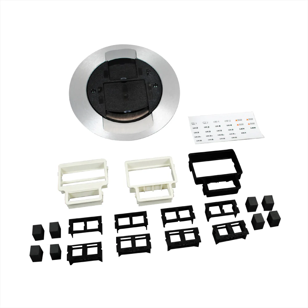 CAJA P/PISO PLAST C/AD 881