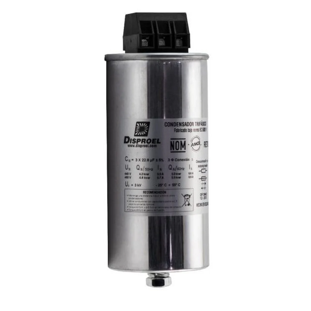 CAPACITOR MONOF 10 KVAR 220V 3BC22100