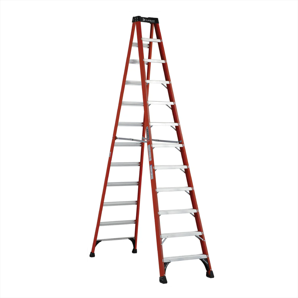 ESCALERA TIJERA INDUS FIBRA V 12 CUPRUM C-3017-12