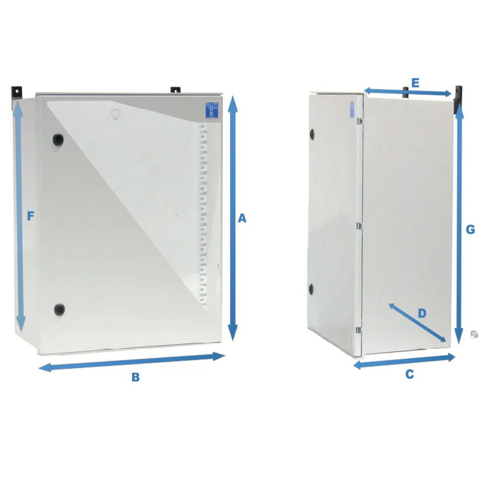 GABINETE 800X600X300 PNZ-86 - Image 2