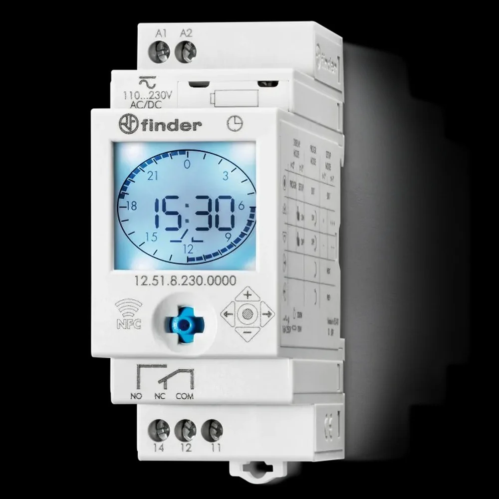 INTERRUPTOR HORA DIG 1CO 100-230V 12.51.8.230.0000