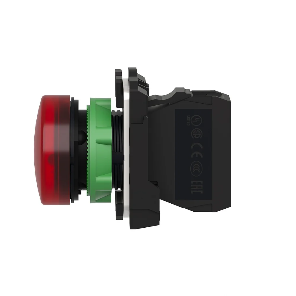 LUZ PILOTO PLASTICA LED ROJO 120VAC (XB5AVG4)