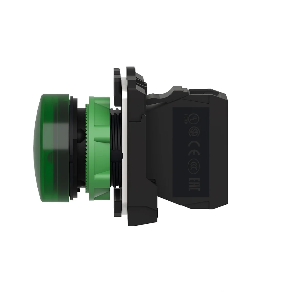 LUZ PILOTO PLASTICA LED VERDE 120VAC (XB5AVG3)