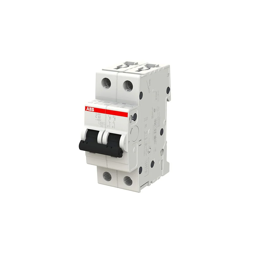MINIBREAKER ABB (S202-C32) 480V C 6KA 2P 32A AC/DC