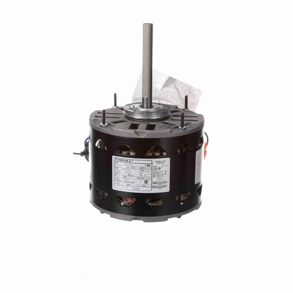 MOTOR EVAP 1F 1/3HP 1075RPM 48 208-230V OPEN D1036