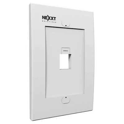 NEXXT FACE PLATE 1 PUERTO BLANCO AW161NXT01