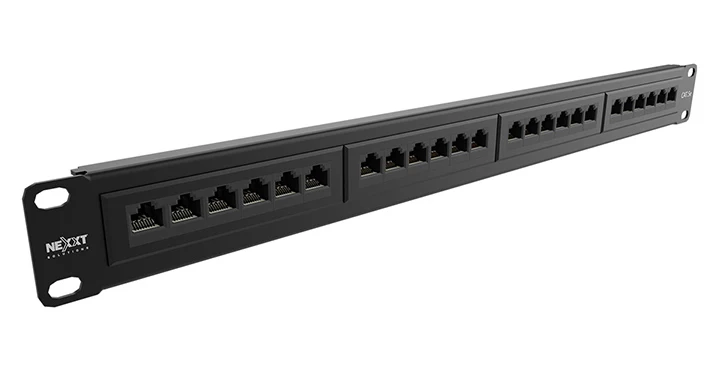 NEXXT PATCH PANEL PRE-CONFIG CAT6 24PORT AW191NXT06