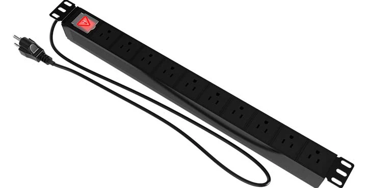 NEXXT PDU PARA RACK 1U 9 TOMAS 125V/15A AW222NXT81