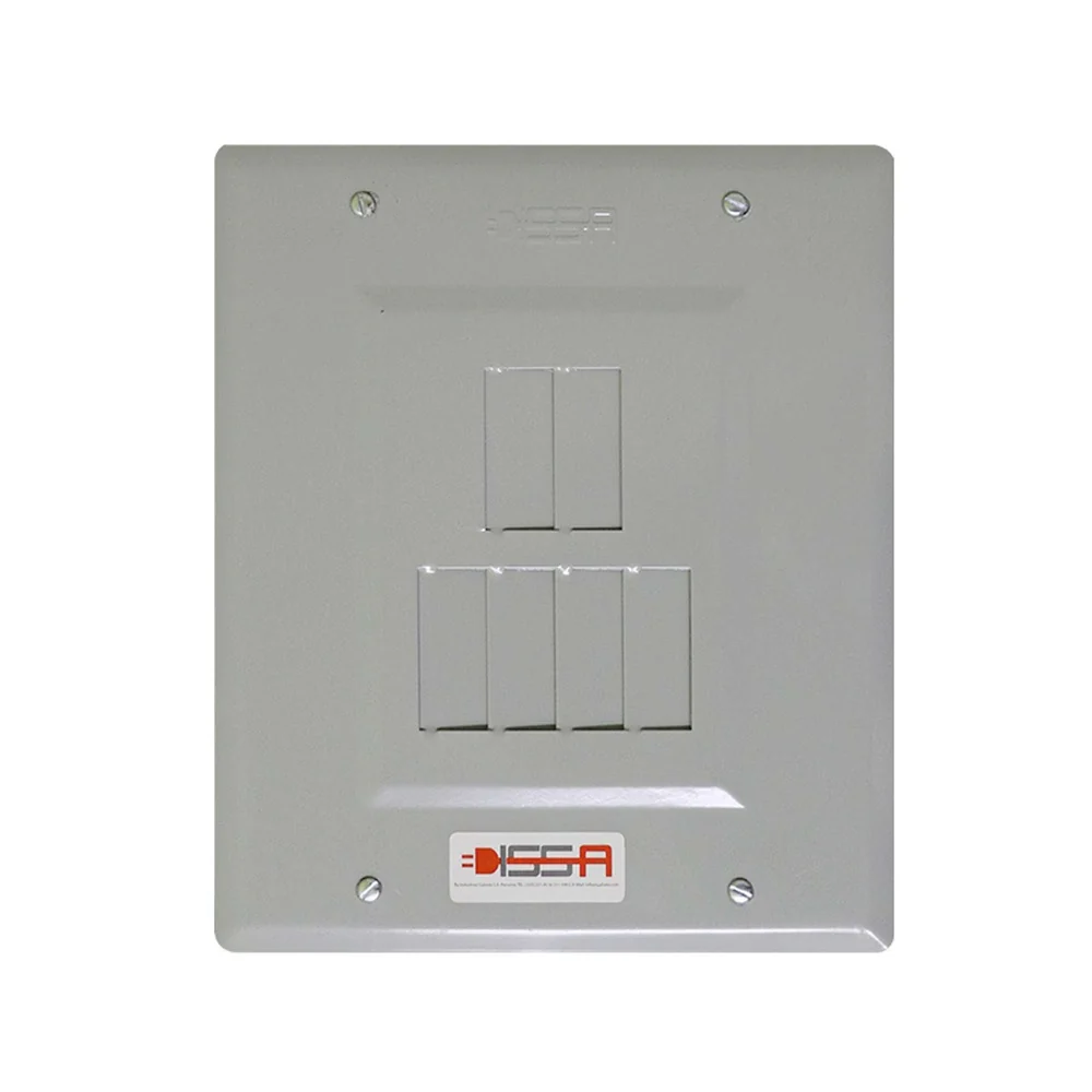 PANEL 6 CIRCUITOS 125 AMP 1F NACIONAL (ISSA)