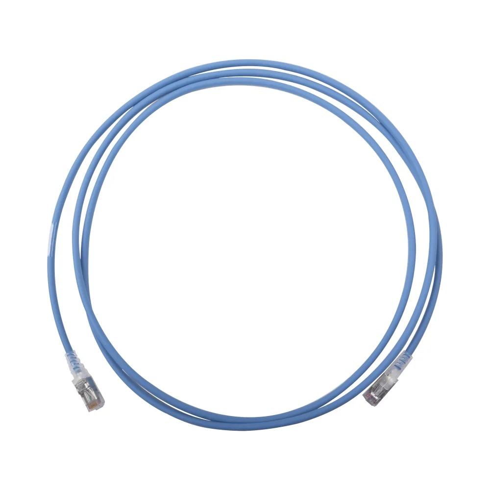 PATCH CORD ULTRADELGADO CAT6A AZ 7FT SP6A-S07-06