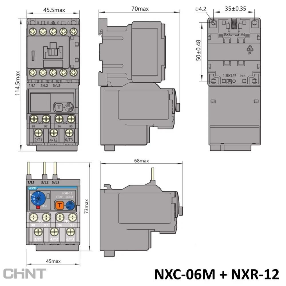 RELAY TERMICO 7-10A NXR-12 - Image 2