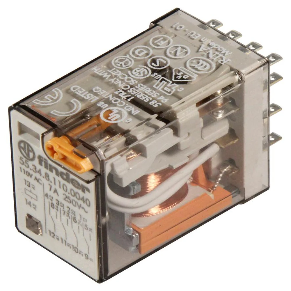RELE 14 PINES FINDER 7A 24VAC 55.34.8.024.0040