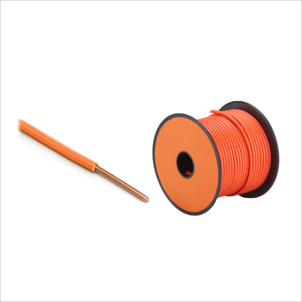 ROLLO ALAMBRE 152.4M #12 NARANJA