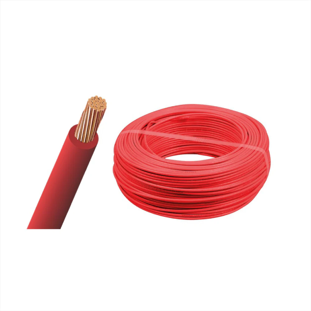 ROLLO CABLE 152.4M # 6 ROJO
