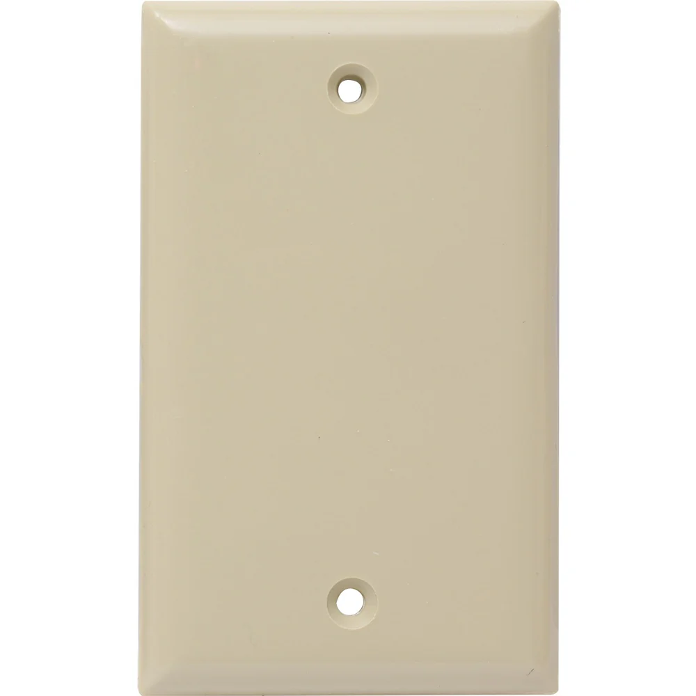 TAPA CIEGA PLASTICA CREMA 2129