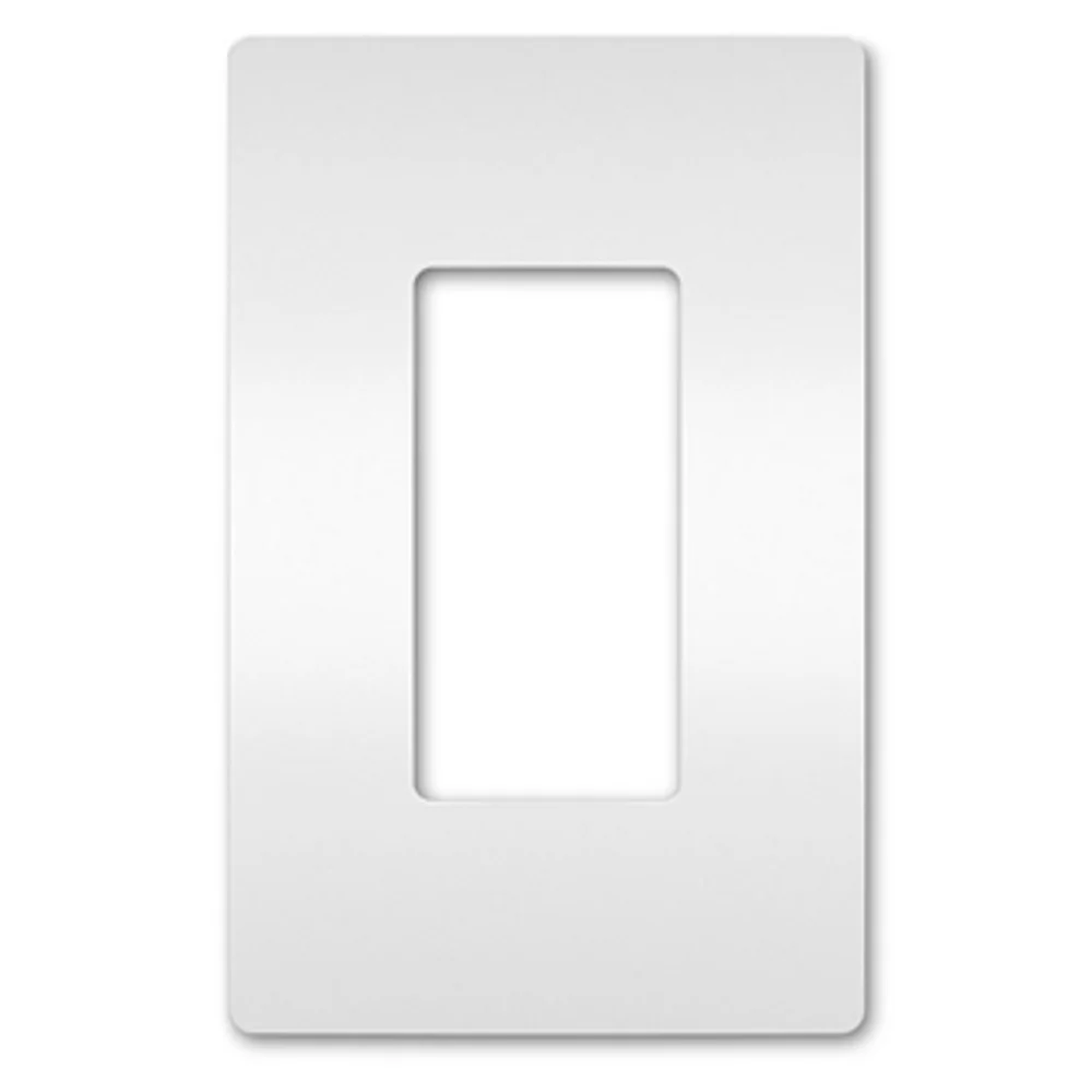 TAPA DECORA 1GANG S/TORNILO BLANCA RWP26W