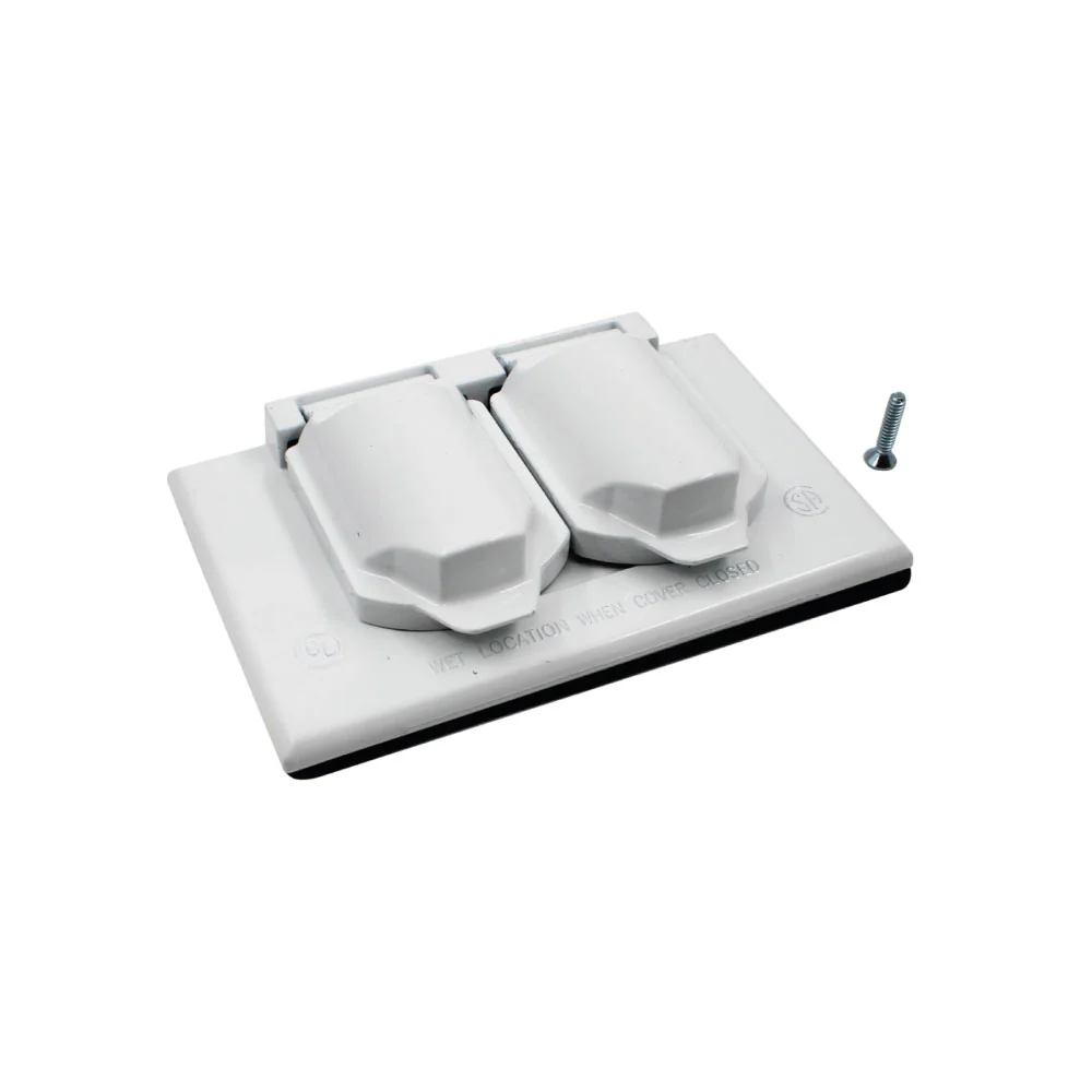TAPA WATERPROOF PARA TOMA DBL BLANCA CA8WH