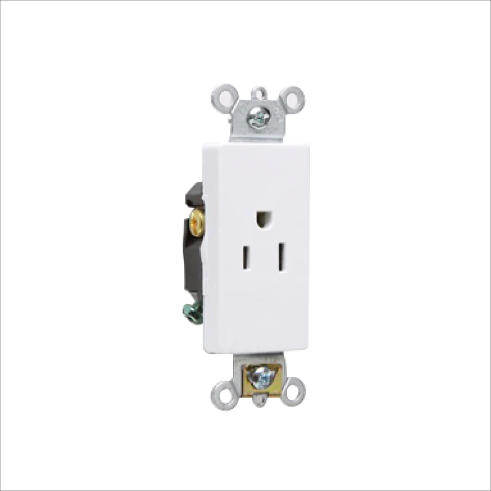TOMA SENCILLO 15 AMP 125V BLANCO 26261W